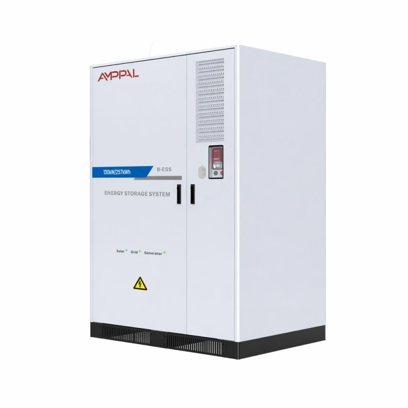 Przemysłowy system magazynowania energii akumulatorowej o mocy 130 kW do zarządzania energią w fabryce